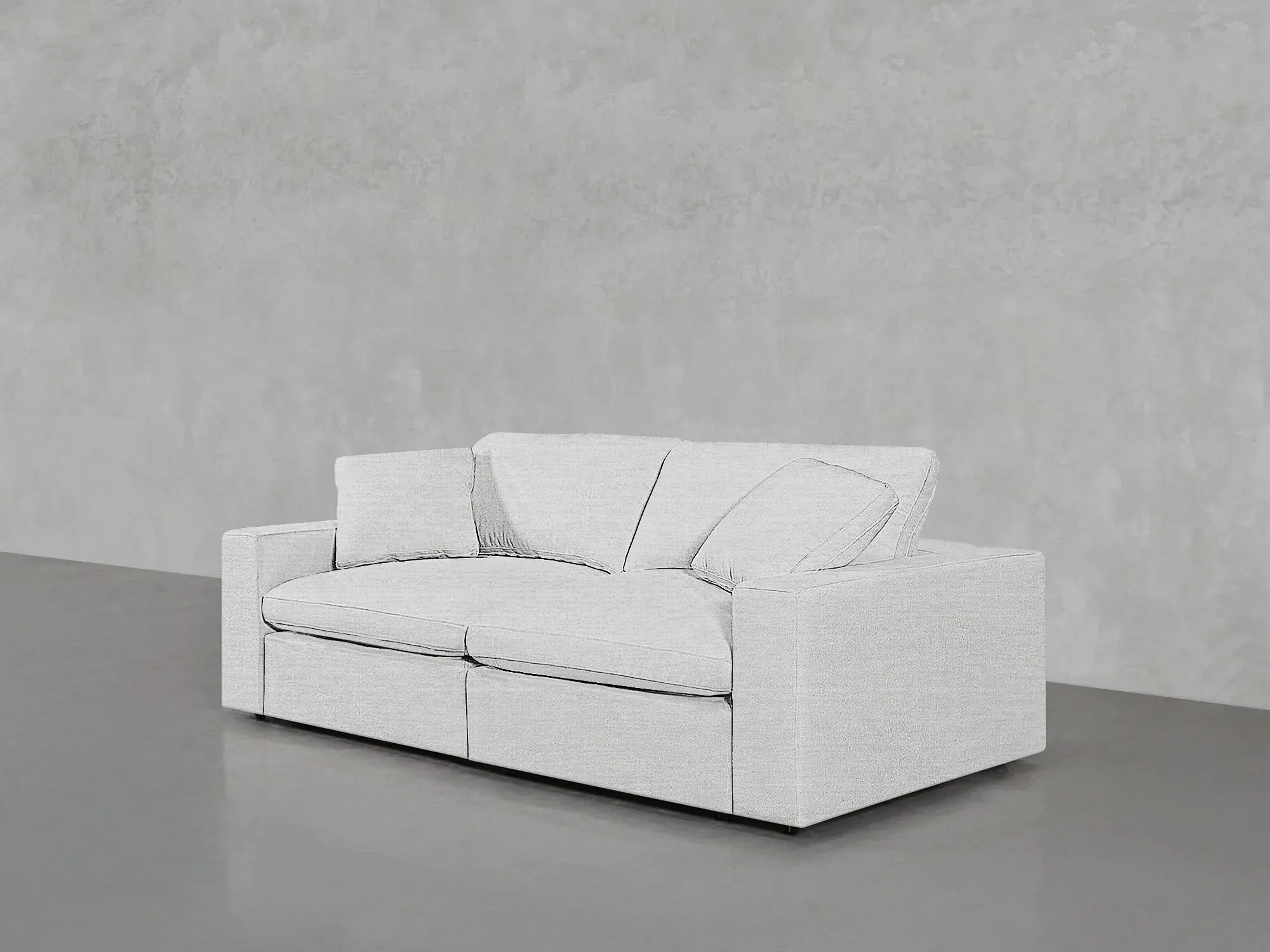 2-Seat Modular Loveseat by Couch.com