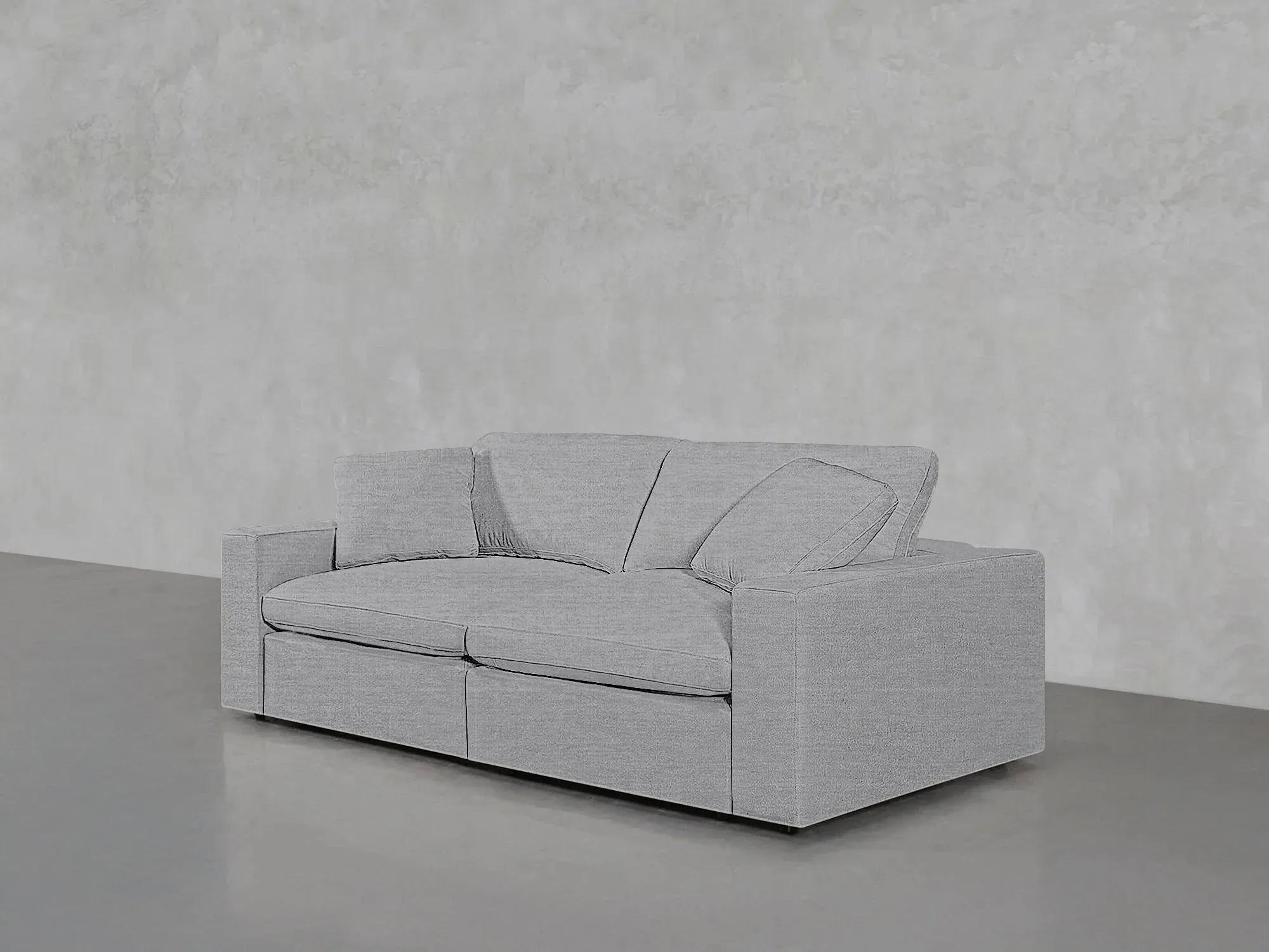 2-Seat Modular Loveseat by Couch.com