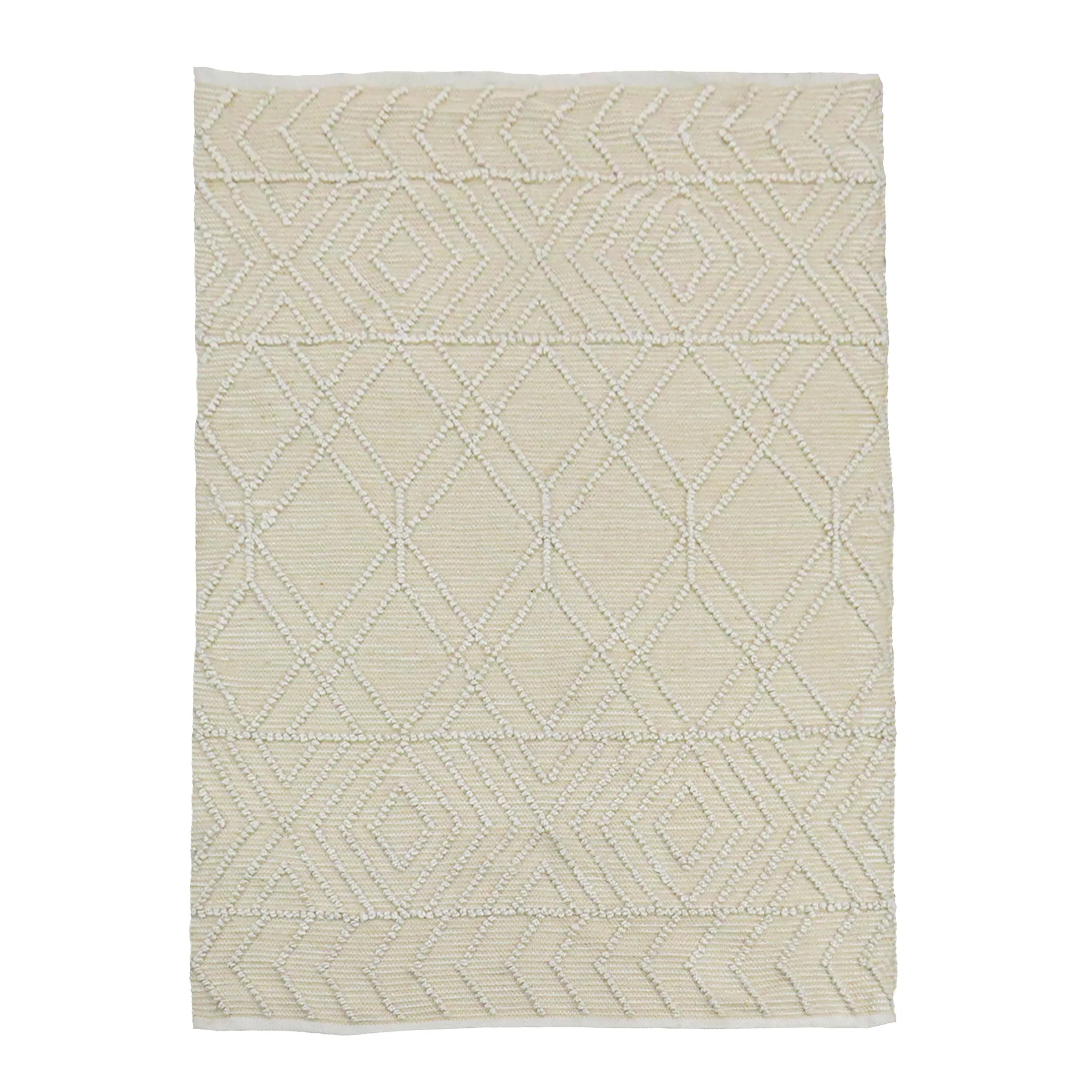 5x7 Hand Woven Outdoor Rug, Sand