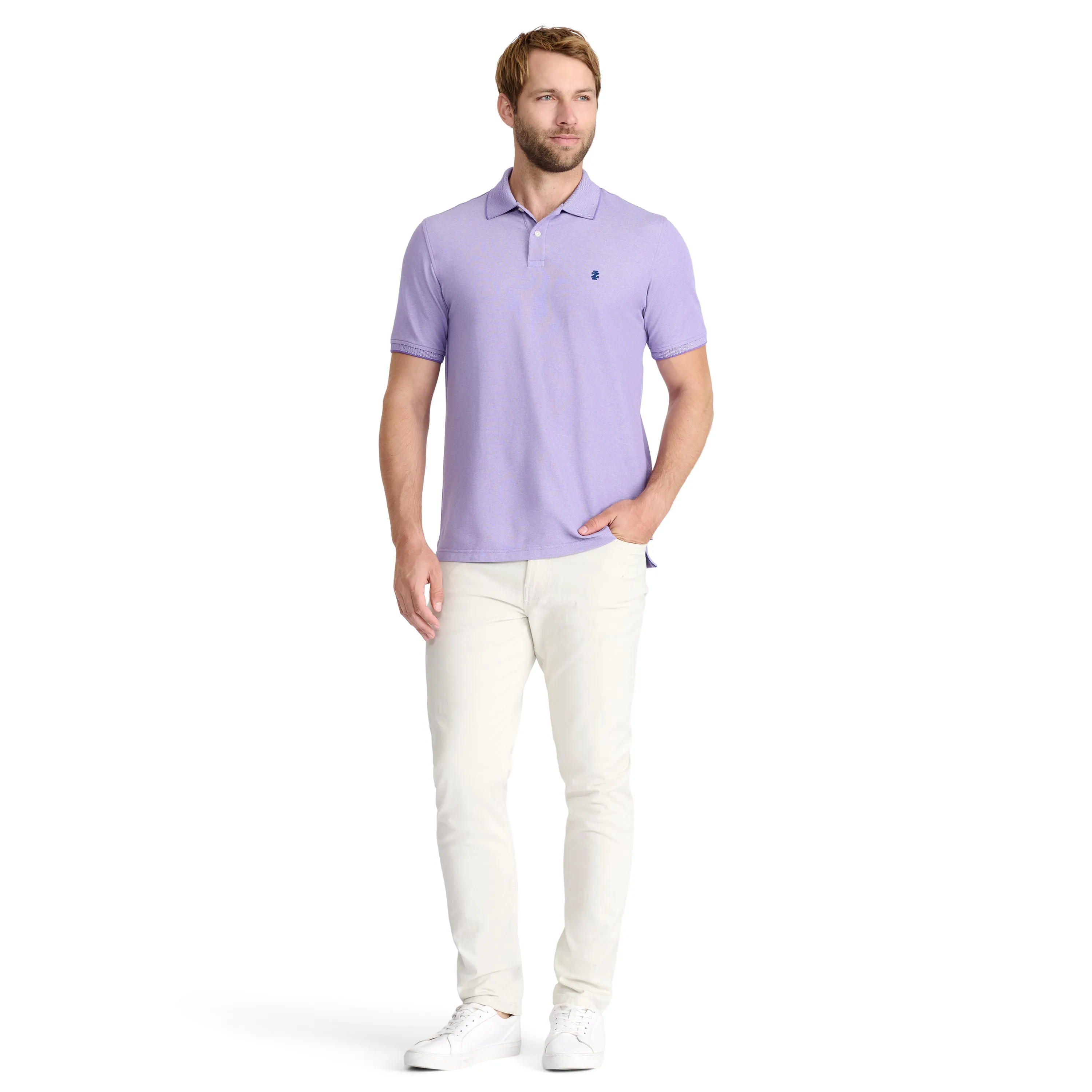 ADVANTAGE PERFORMANCE SHORT-SLEEVE POLO - DAHLIA PURPLE