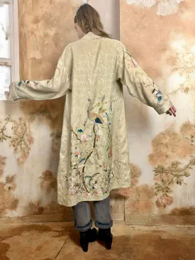 Arianna, 40s silk embroidered robe