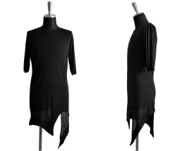 ARMYOFM RAW ASYMMETRIC T-SHIRT / Draped Hem -BB483