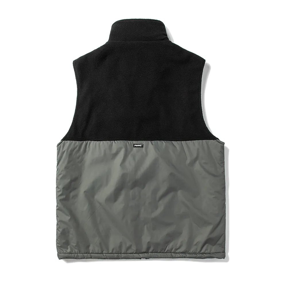 B714 FLEECE VEST BLACK