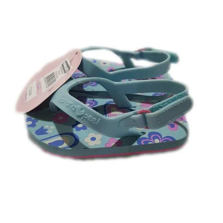 Banana Peel Slippers for Toddlers - Little Princess Set Chin Up Stone Blue