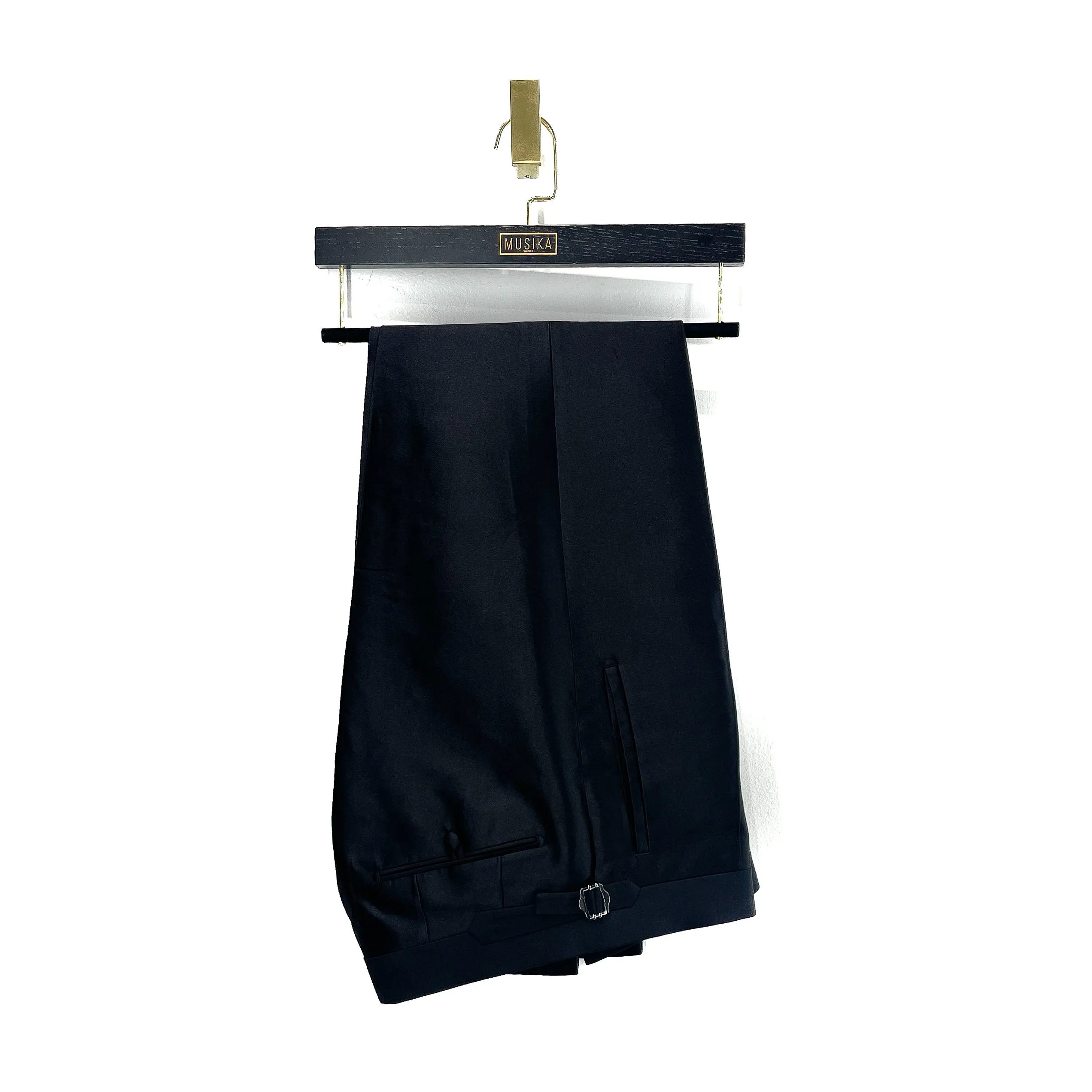 Black Silk Pant