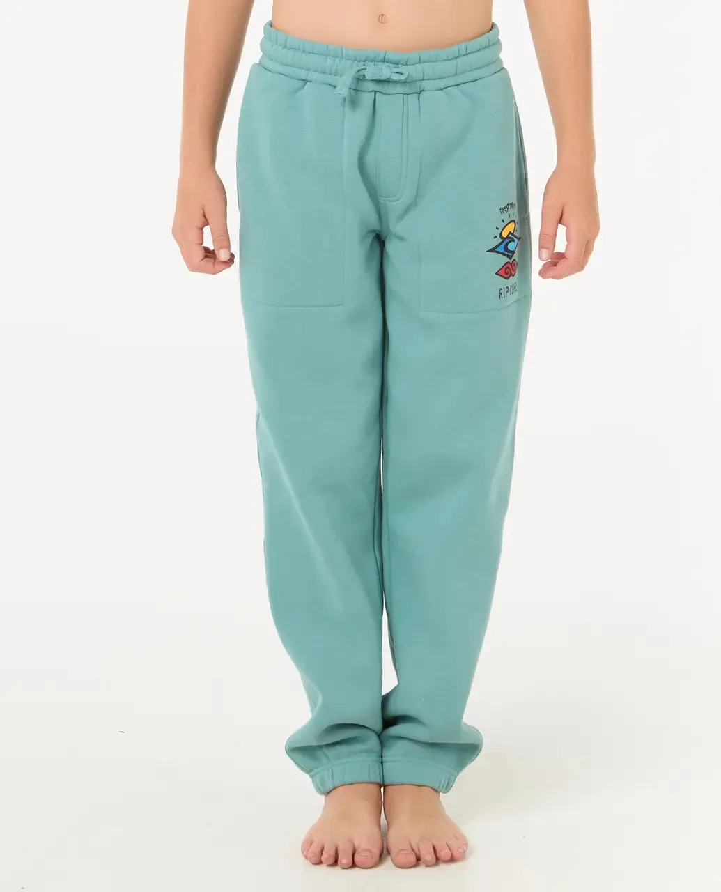 Boys Icons Of Surf Joggers in Blue Lagoon