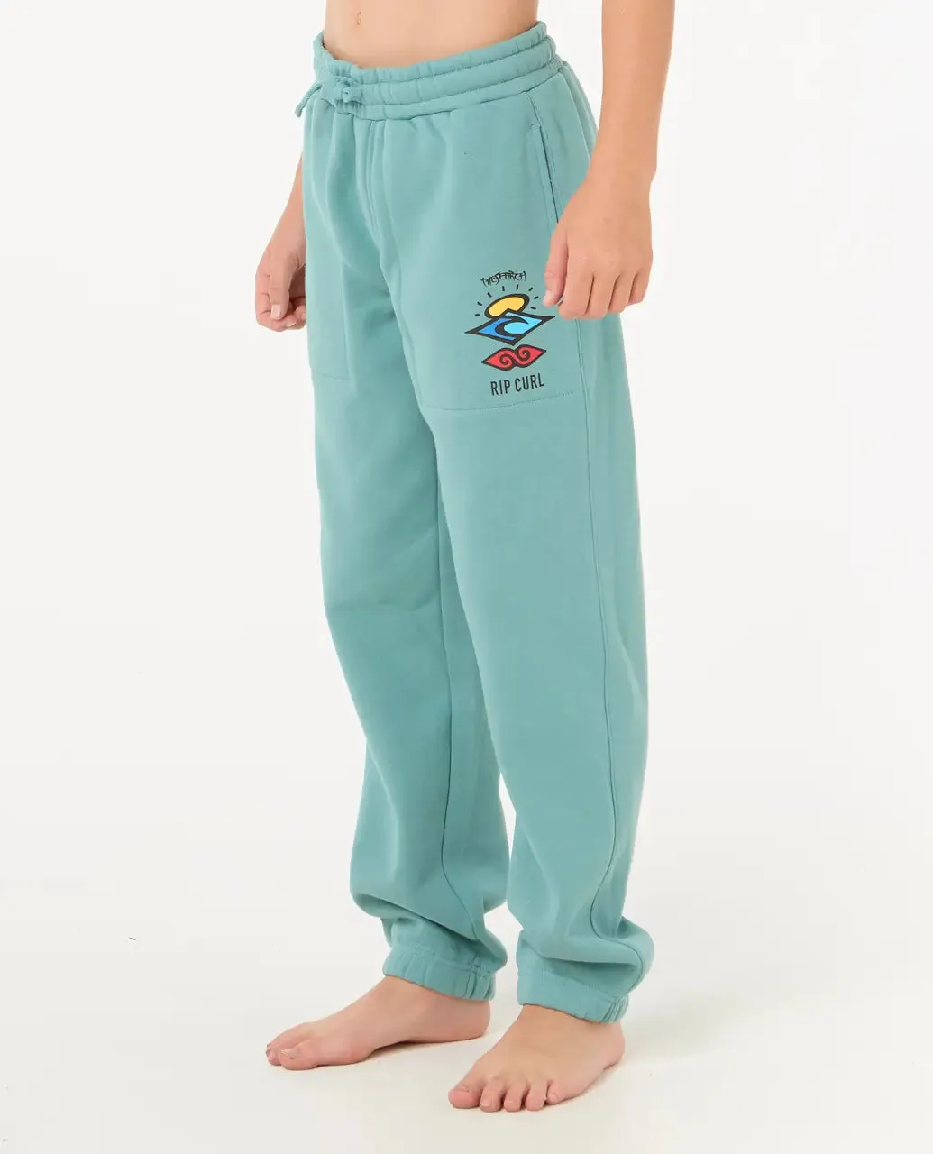 Boys Icons Of Surf Joggers in Blue Lagoon