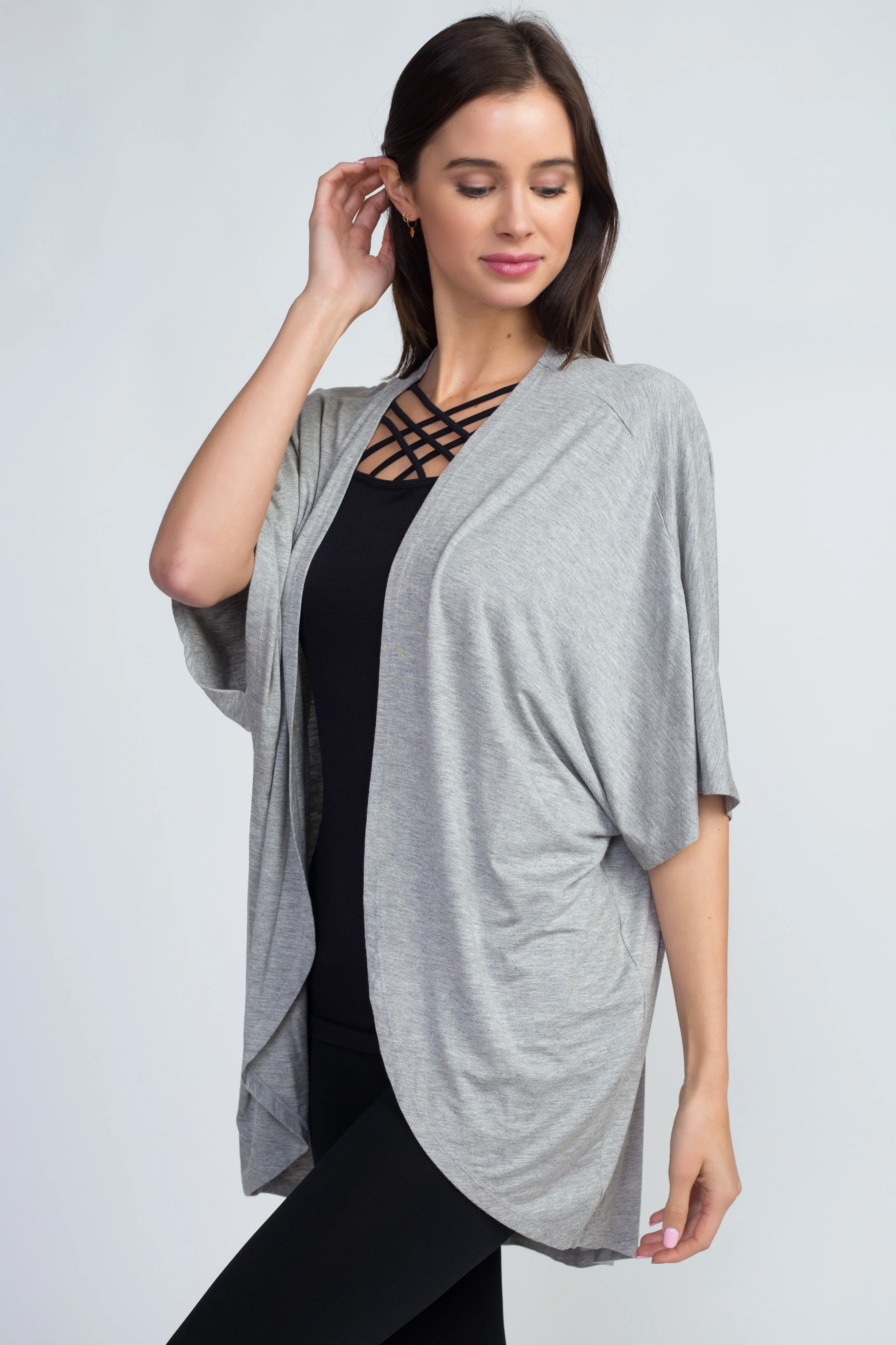 Chic Trends Kimono Style Cardigan