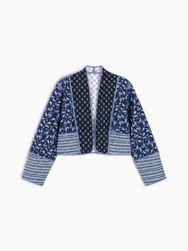 Chicmy-Paisley Patchwork Quilted Coat