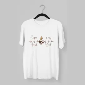 Coffee is my heartbeat classic T-shirt
