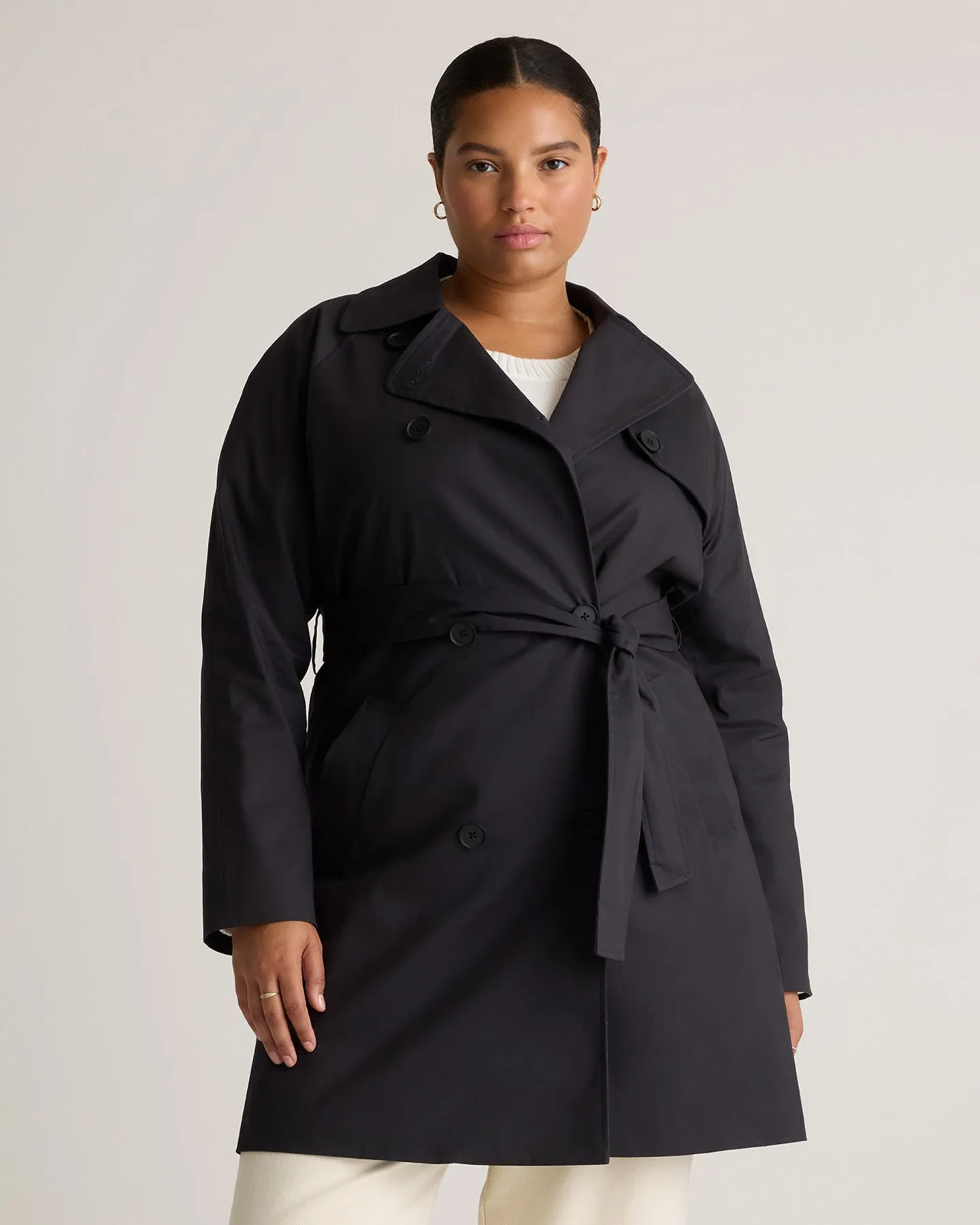 Comfort Stretch Trench Coat