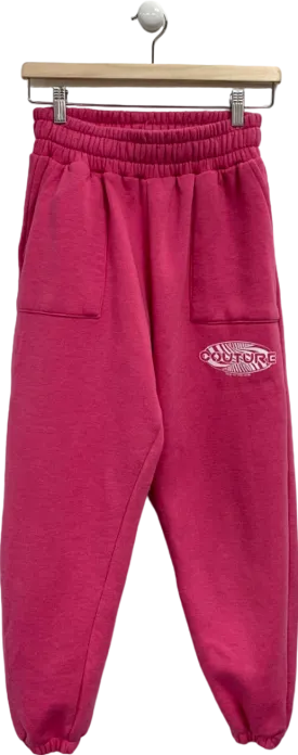 Couture Club Pink Lounge Joggers UK 8