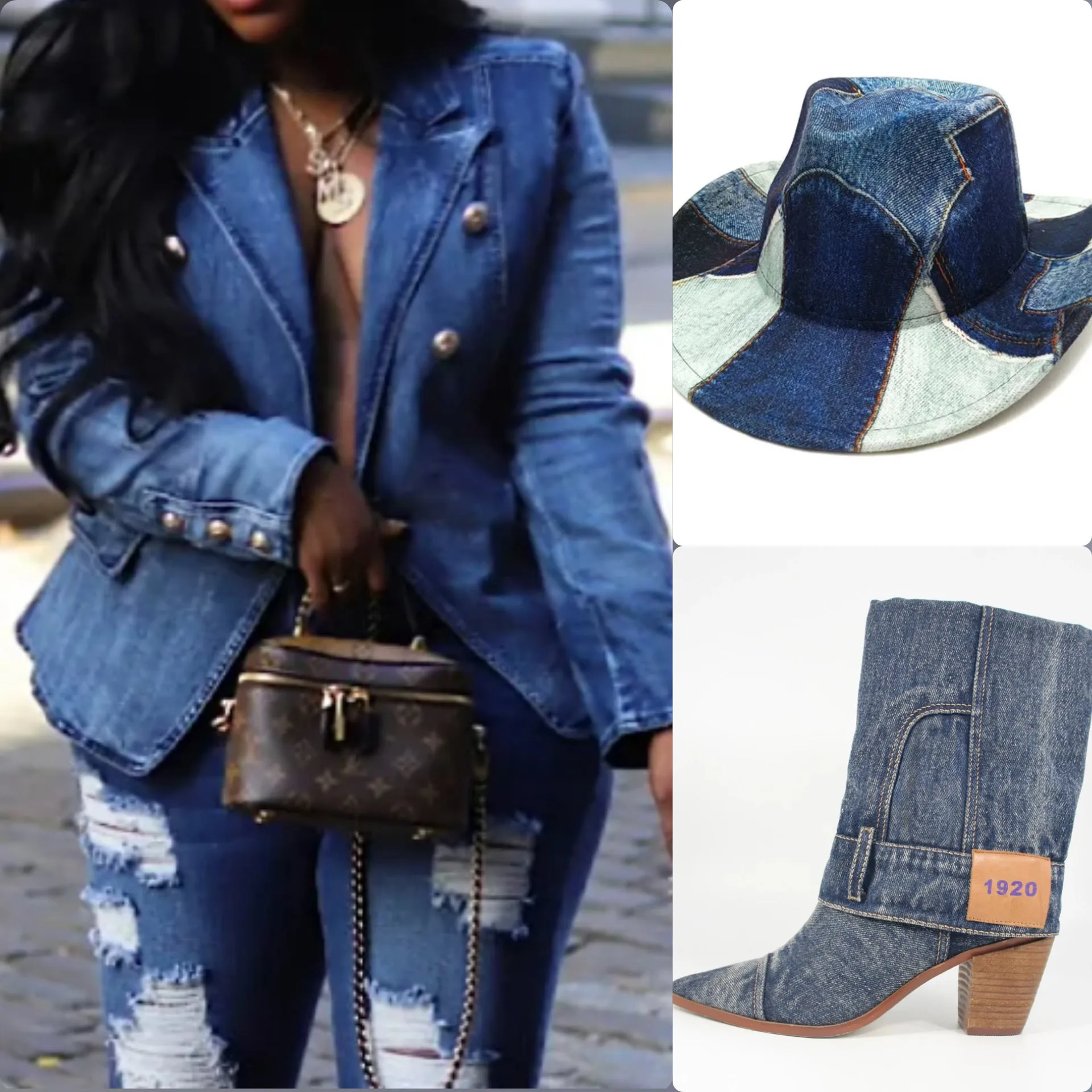 Denim Jean Blazer
