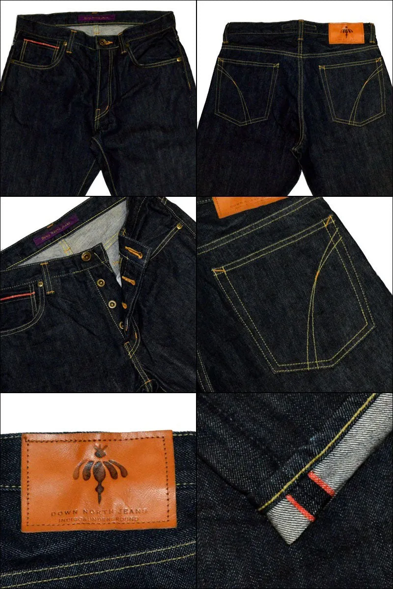 DOWN NORTH JEANS "DNJ5" THE COSTELLO Tight Straight Model