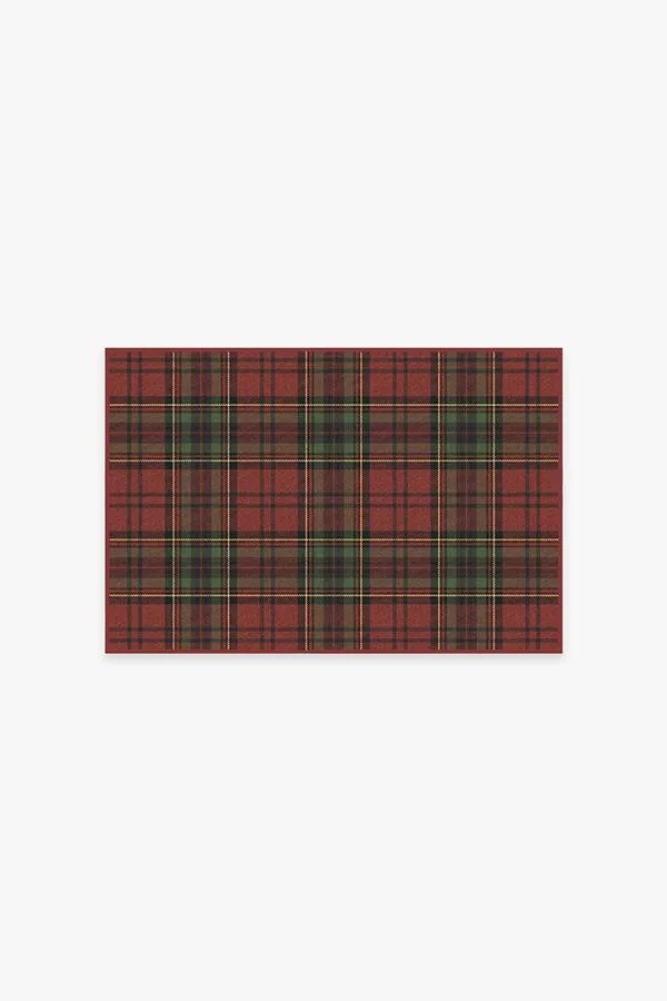 Dress Stewart Tartan Red Rug