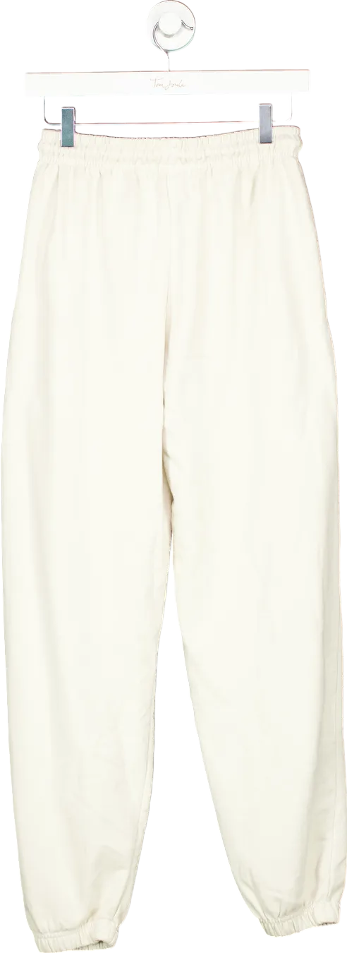 Feels Like A Sunday Cream Joggers UK S