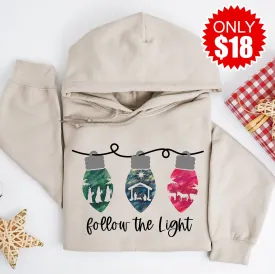 Follow the Light Pullover Hoodie - Heather Dust