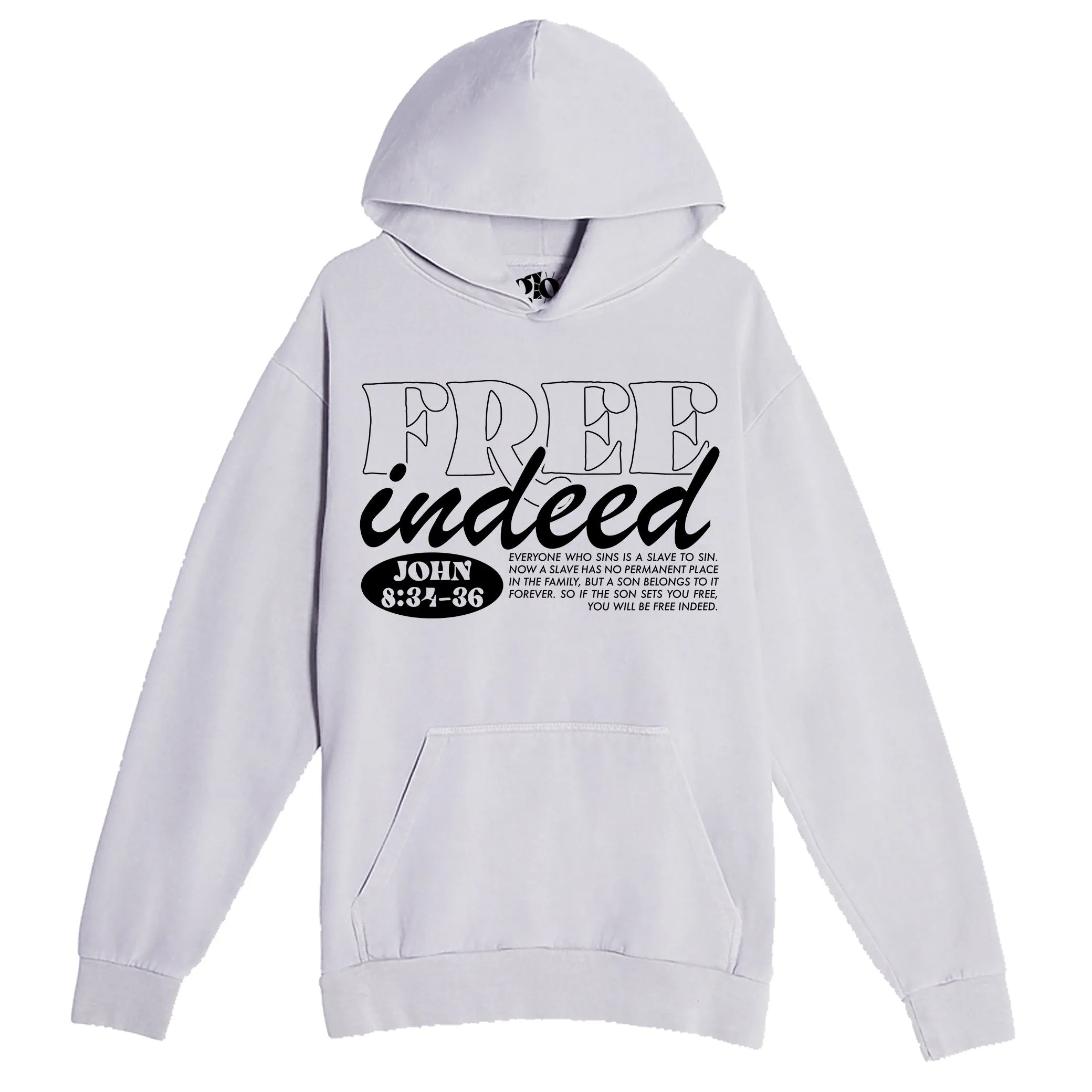 Free Indeed Pullover Hoodie - Lunar Rock