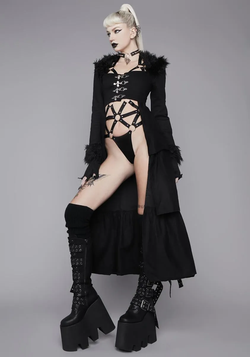 Give Them Grief Duster Coat