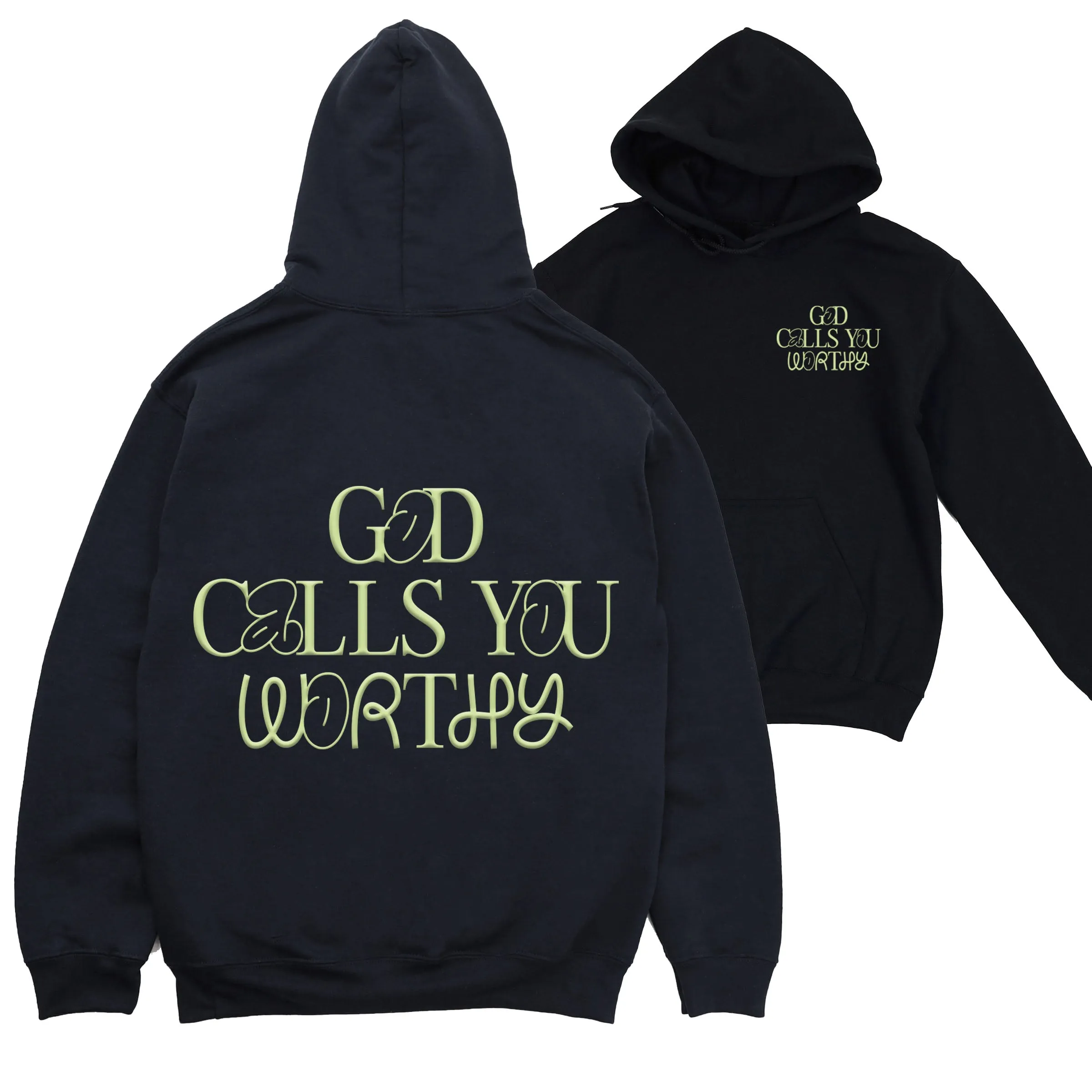 God Calls You Worthy Pullover Hoodie