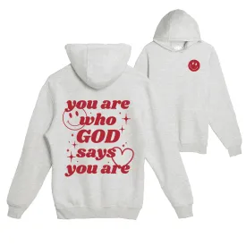God Says Pullover Hoodie - Cream