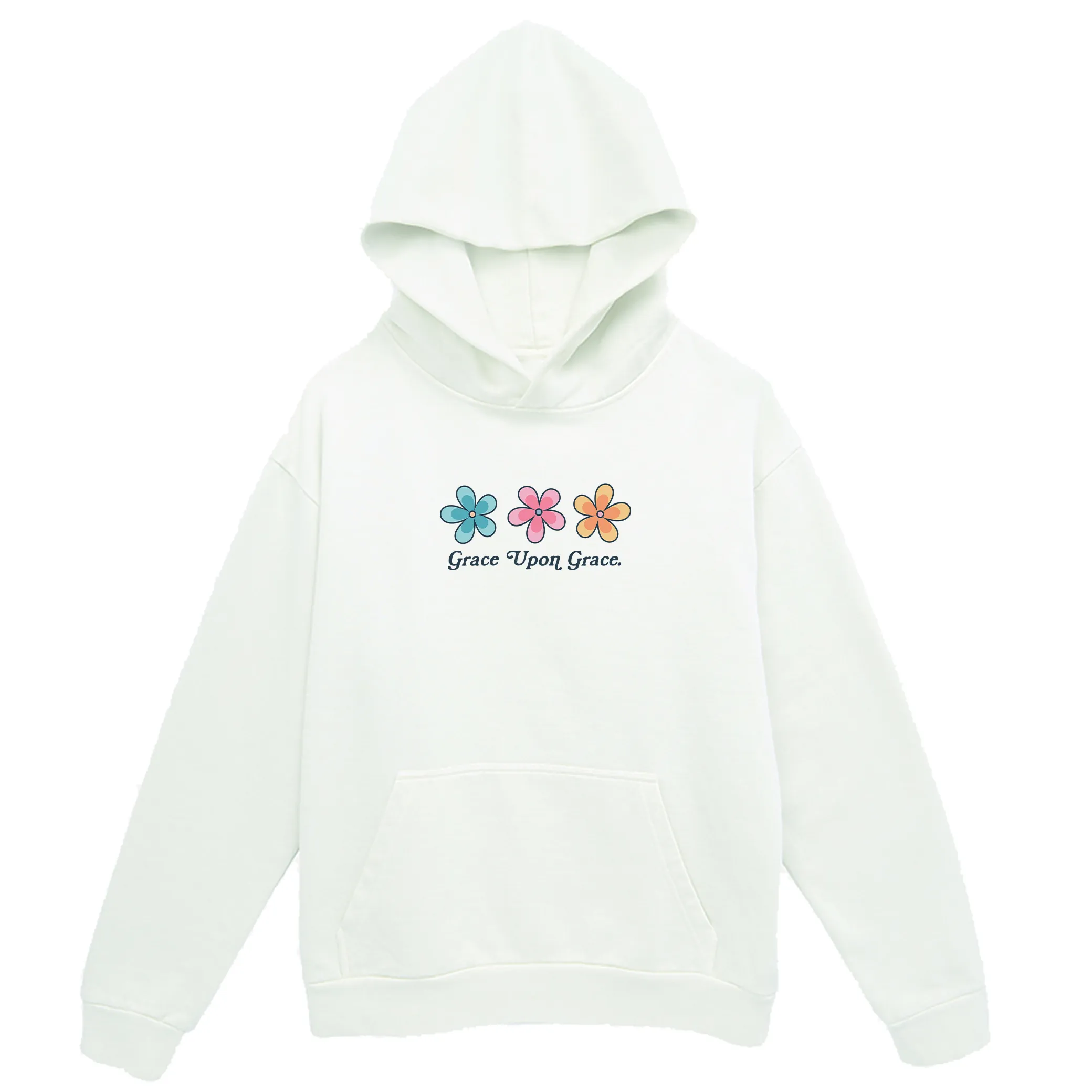 Grace Upon Grace Pullover Hoodie - Pistachio