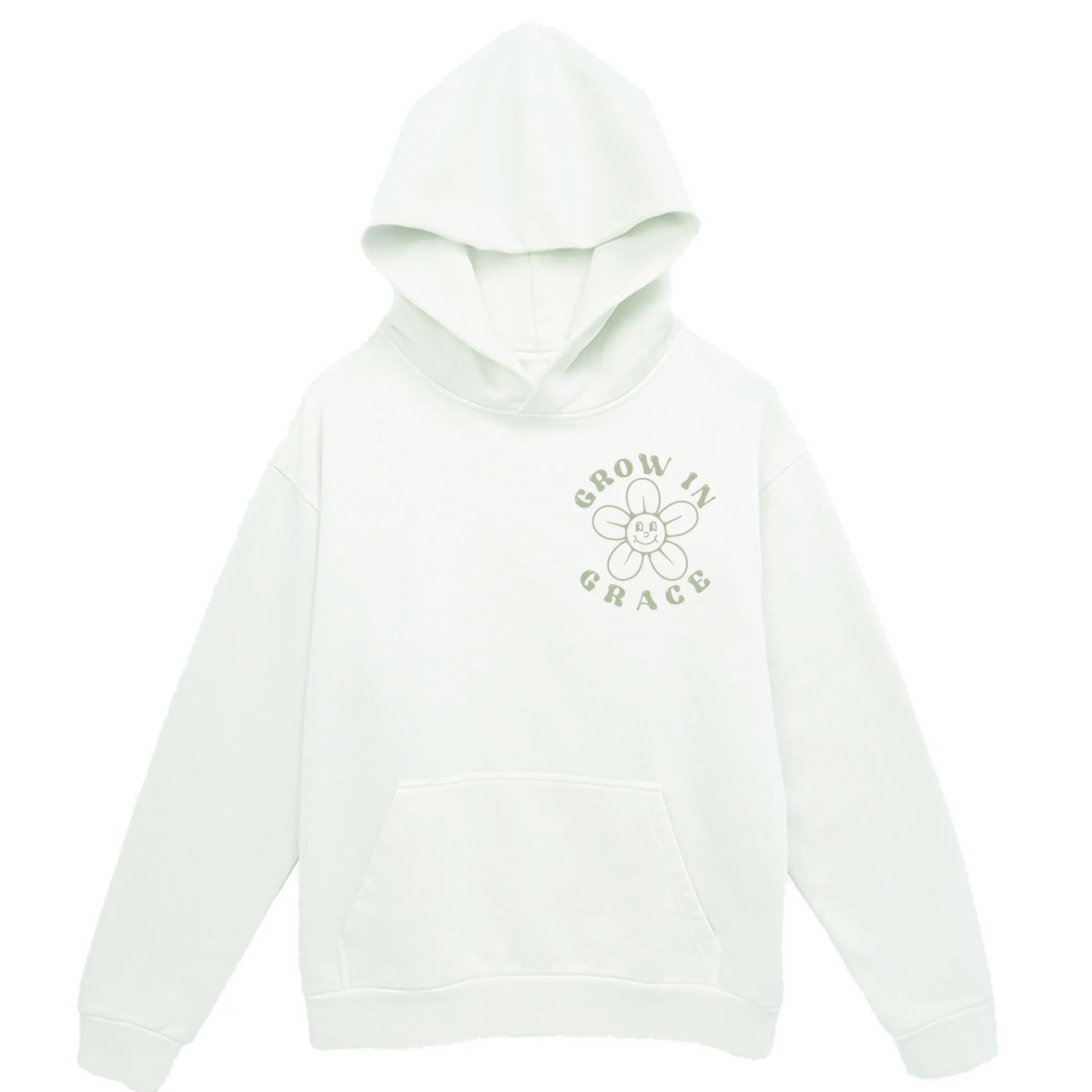 Grow In Grace Pullover Hoodie - Pistachio
