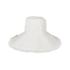 hat attack white canvas packable hat