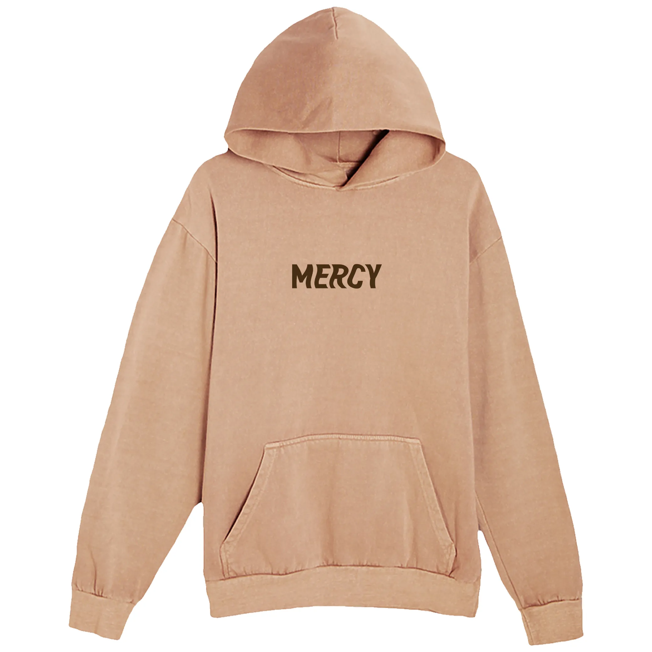 His Mercies Endure Forever Pullover Hoodie - Burro
