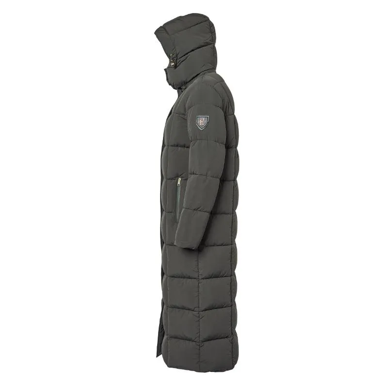 Holland Cooper Carrington Longline Ladies Coat - Dark Olive