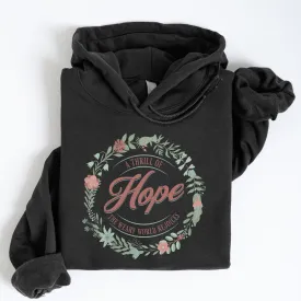 Hope Pullover Hoodie - Black