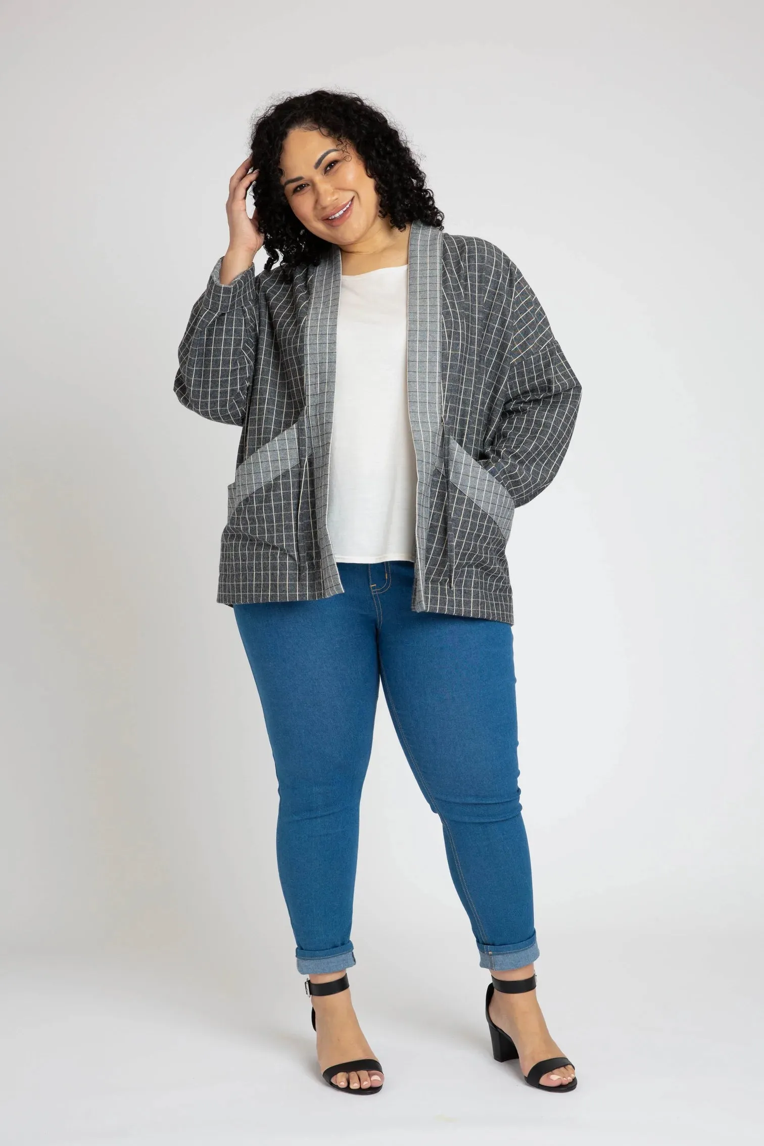 Hovea Jacket & Coat, Curve Range - Megan Nielsen