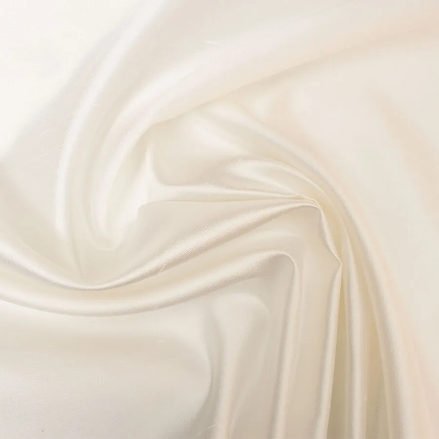 Ivory Pure Silk Shantung