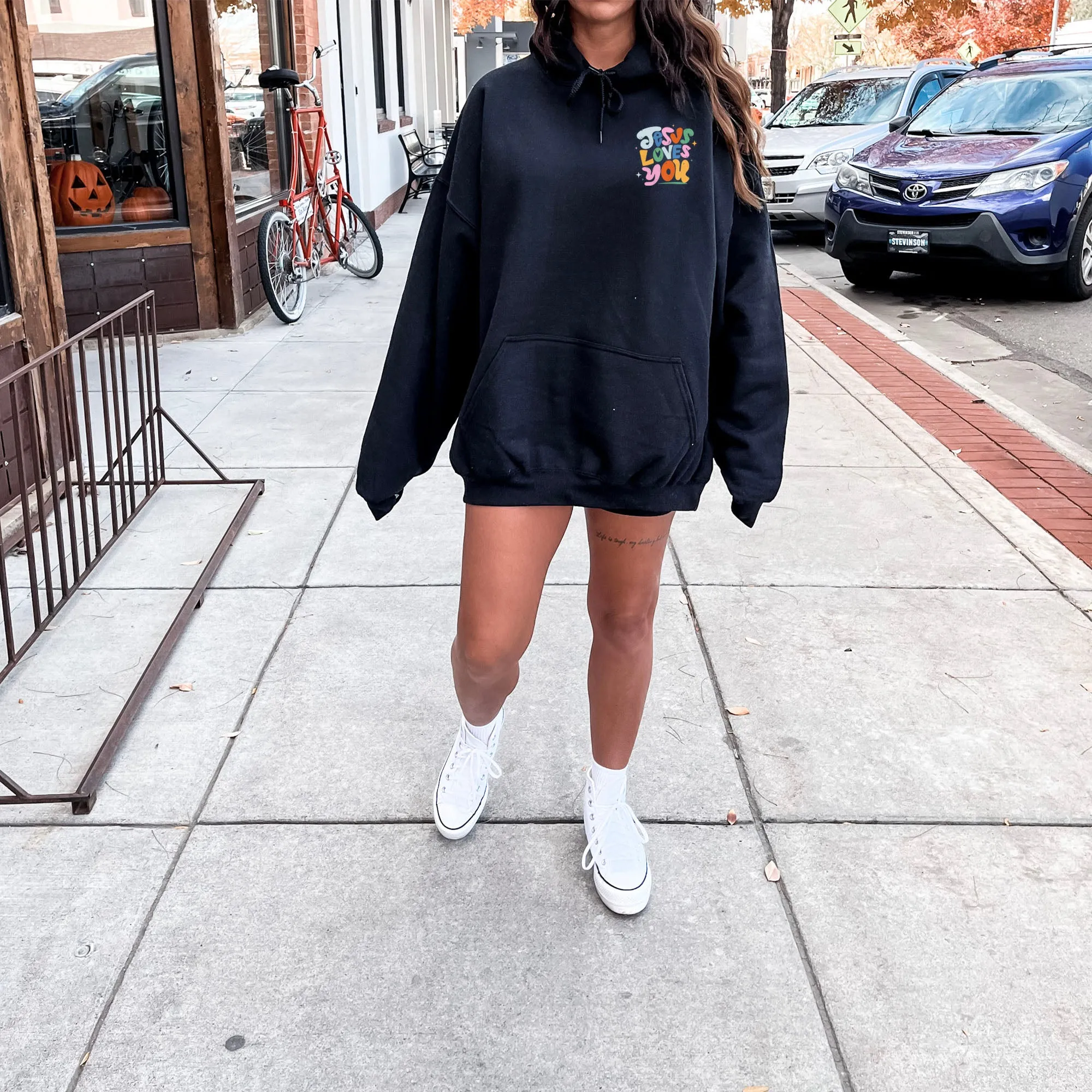 Jesus Loves You Pullover Hoodie