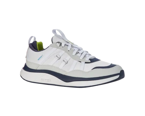 K-Swiss Men's Hydropace Wp White Peacoat Lime Green Shoes