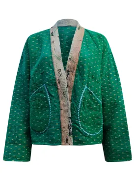 kantha vintage kimono gulabi