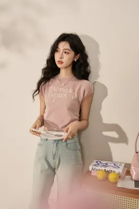 Knit T-shirt for Women