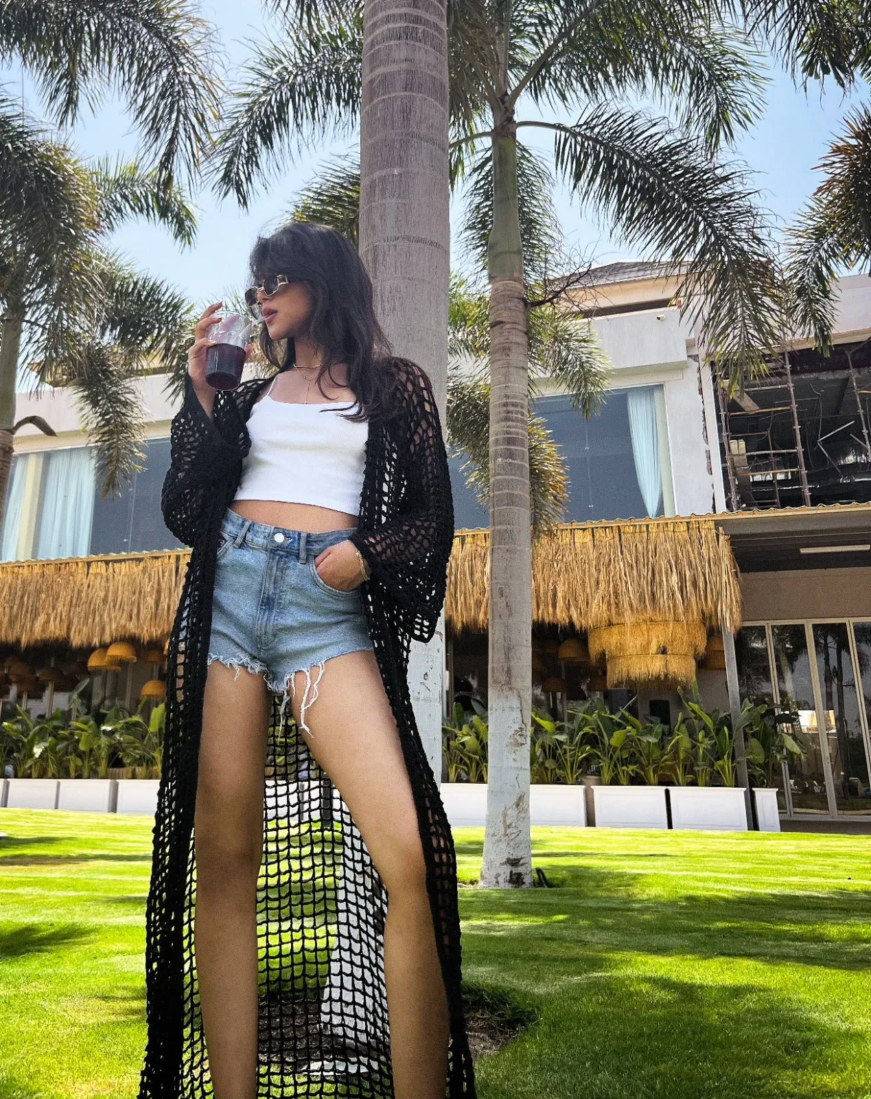 Knitted Cardigan Black