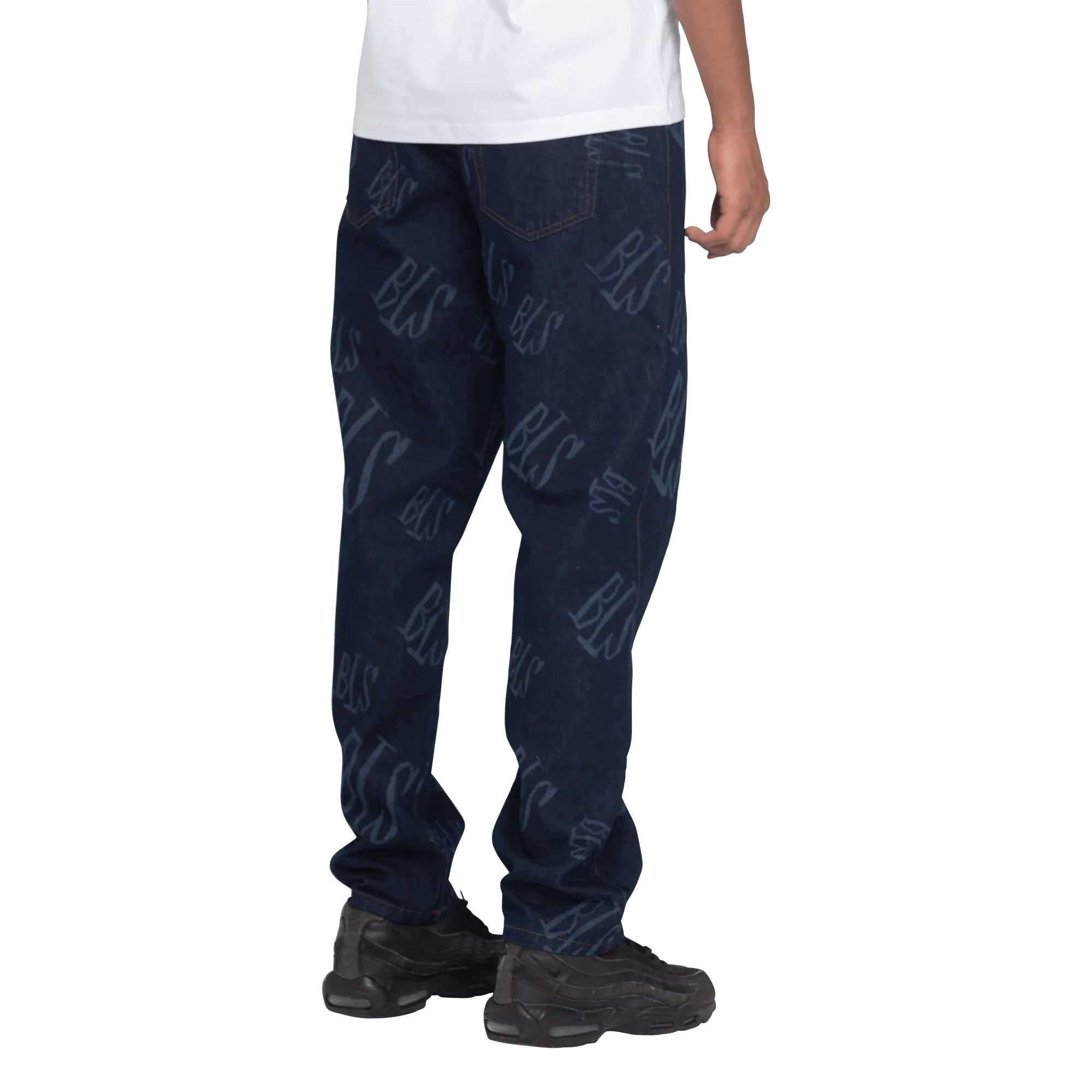 Laser Jeans Dark - Dark Blue