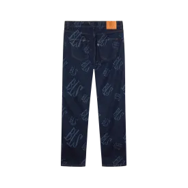 Laser Jeans Dark - Dark Blue