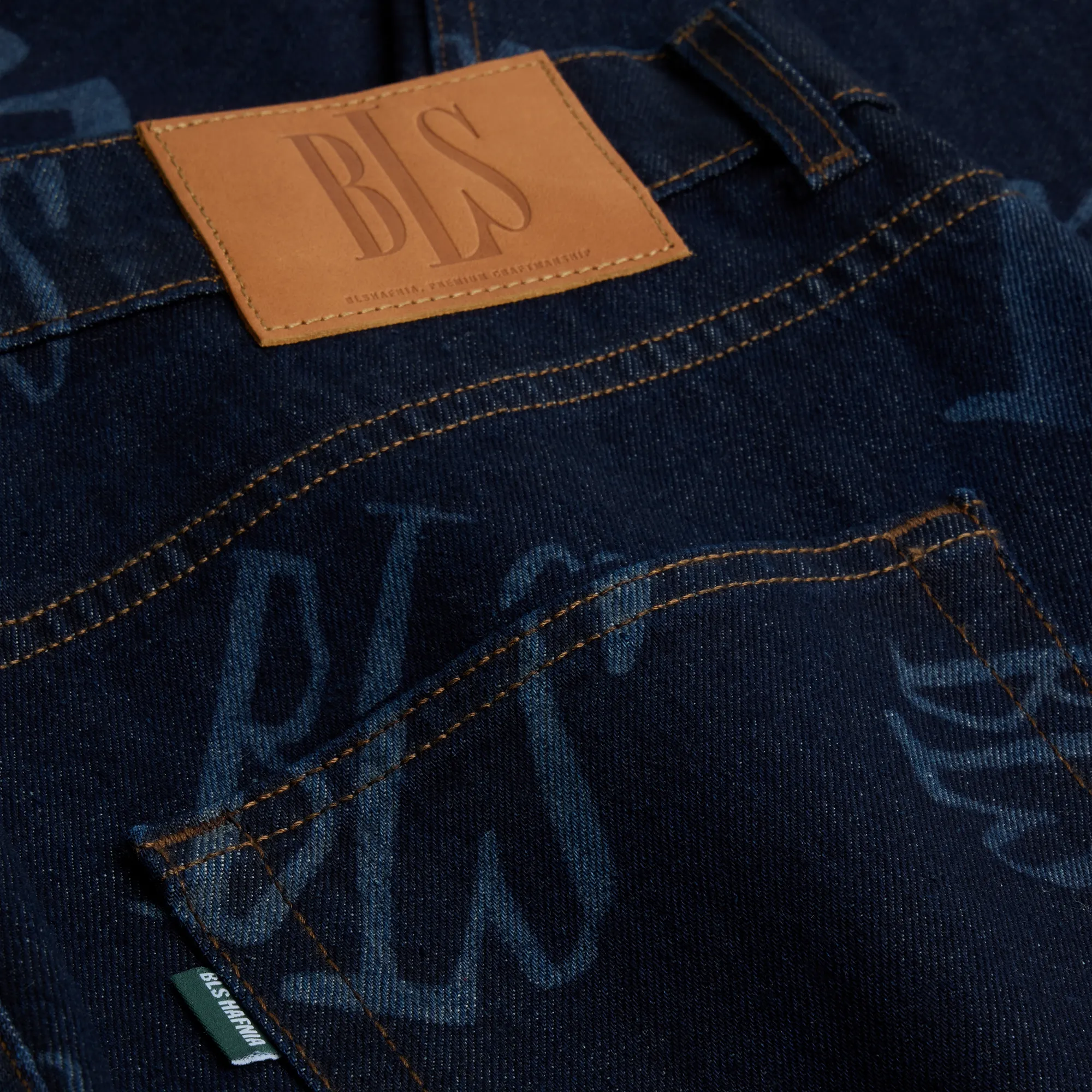 Laser Jeans Dark - Dark Blue