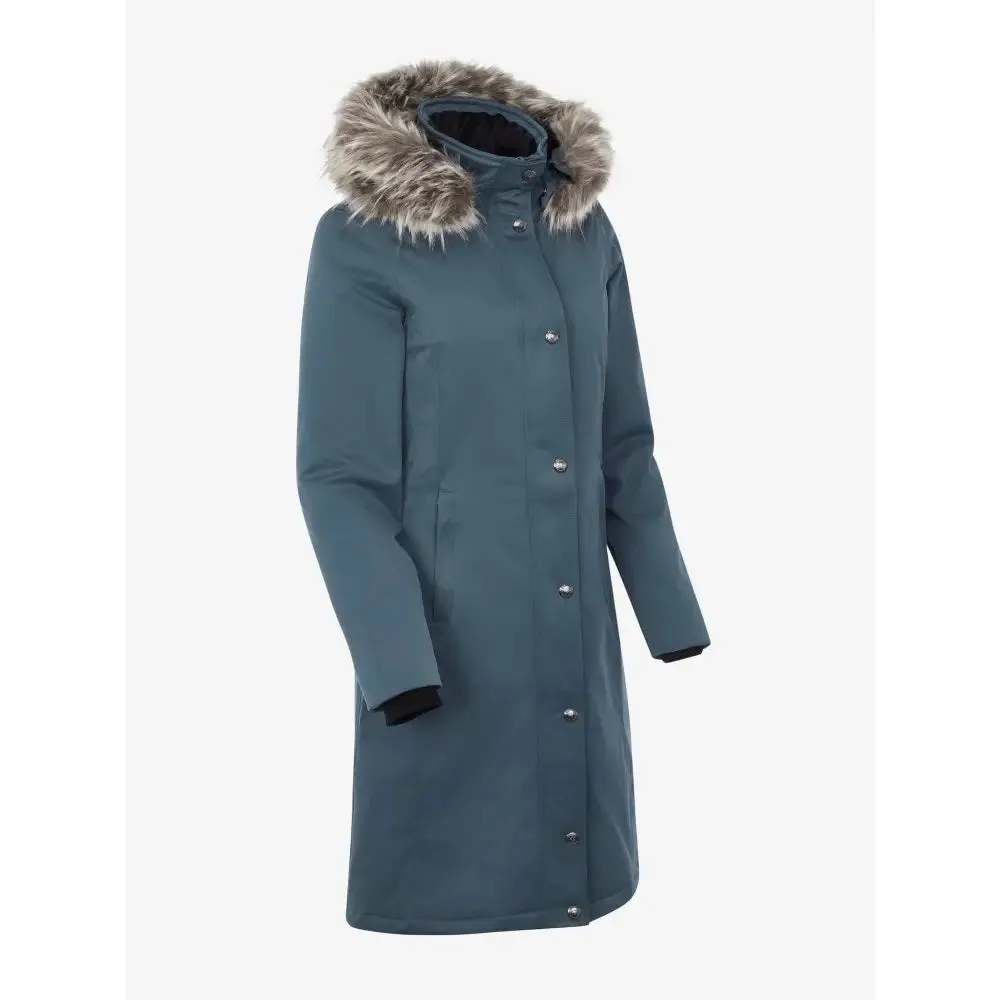 Lemieux Anya Waterproof Riding Coat Petrol