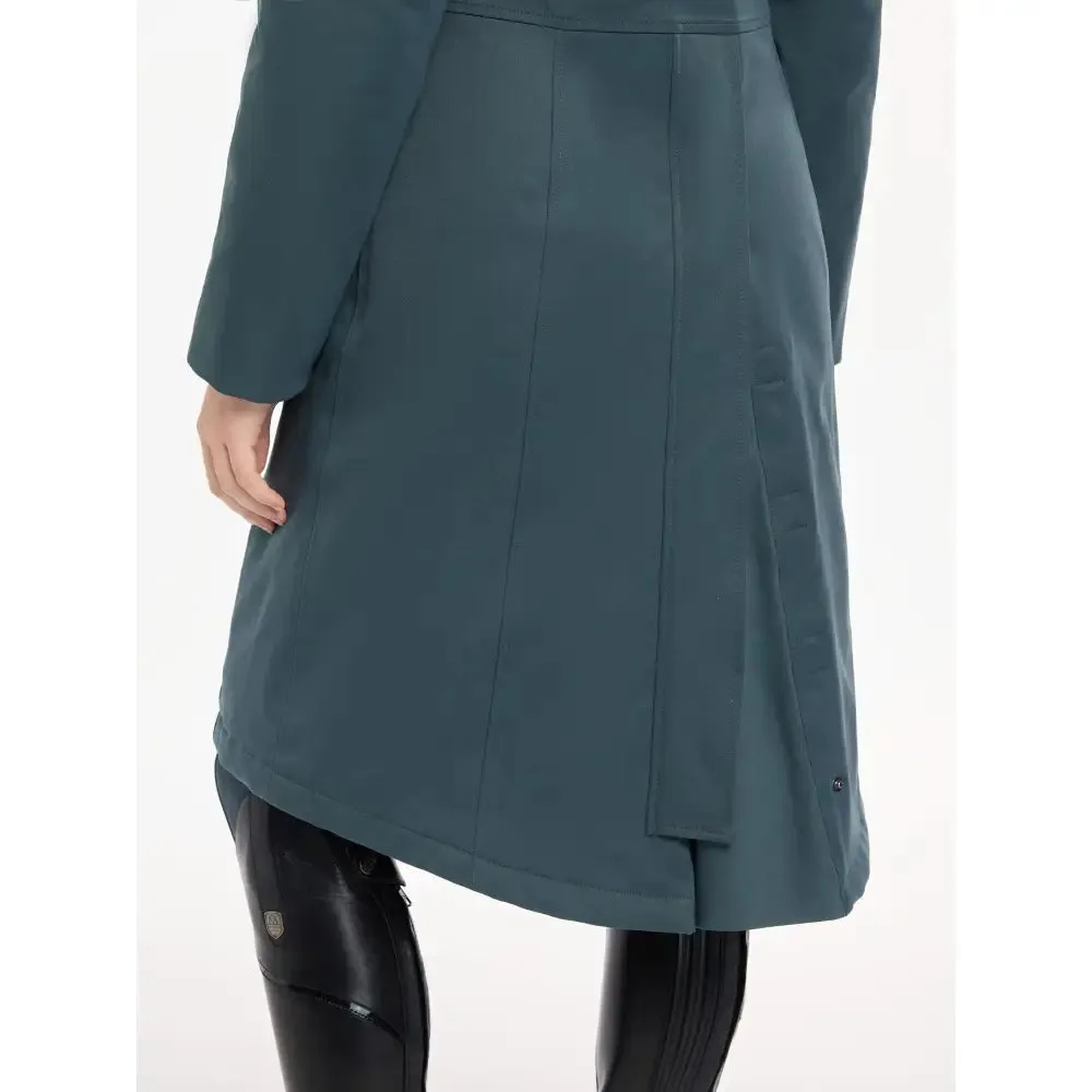 Lemieux Anya Waterproof Riding Coat Petrol