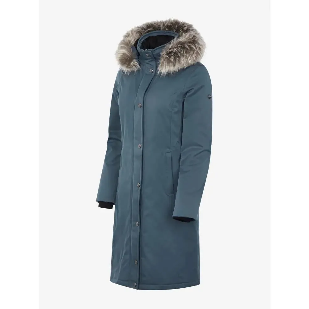 Lemieux Anya Waterproof Riding Coat Petrol