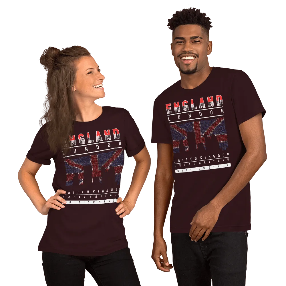 London England Streetwear Unisex T-shirt