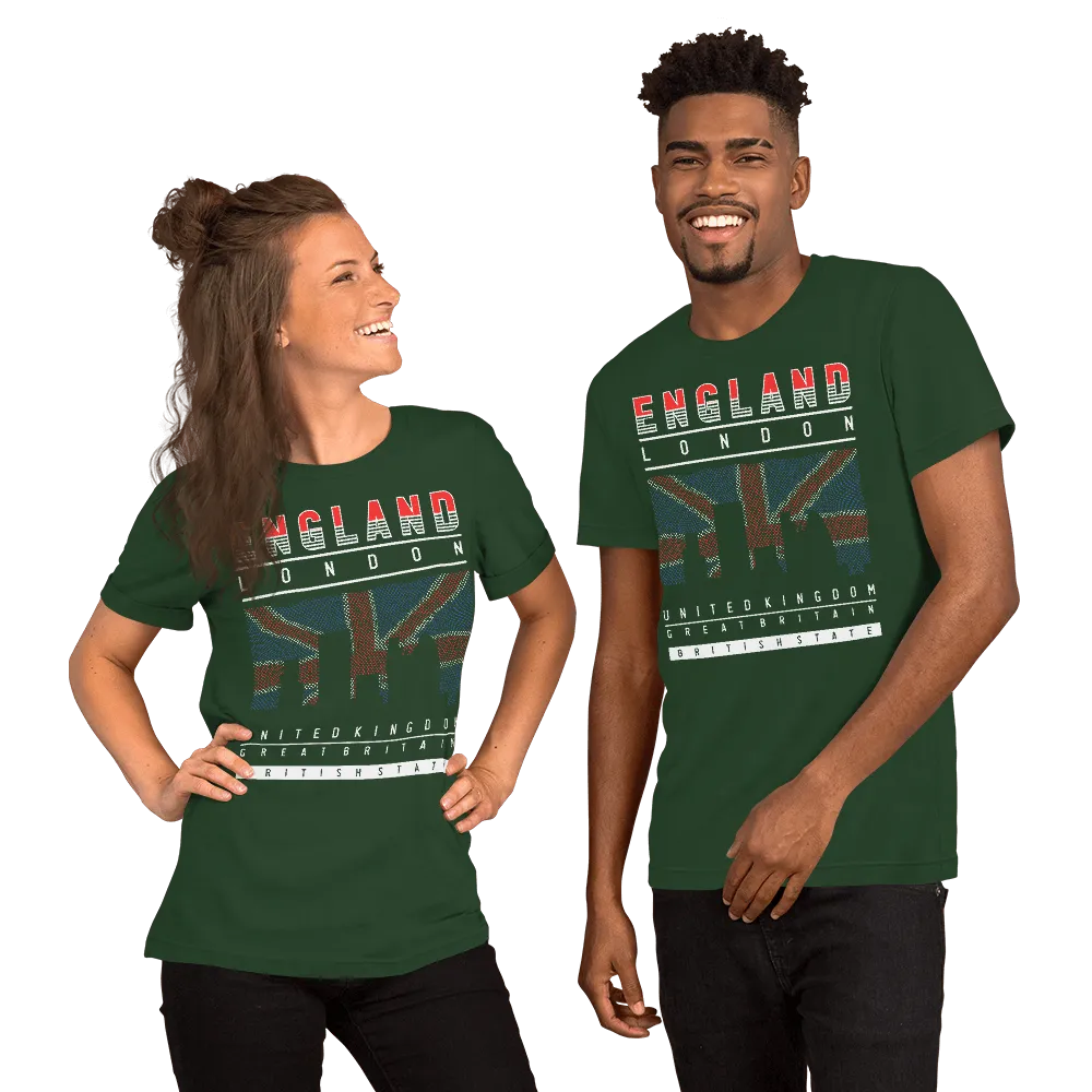 London England Streetwear Unisex T-shirt