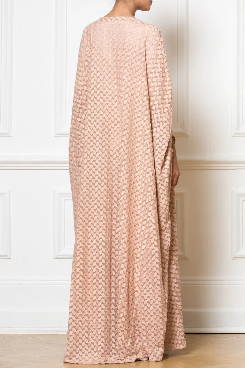 Long Peach Kimono