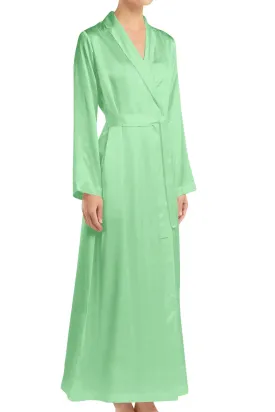 Long Sleeve Wrap Maxi Dress