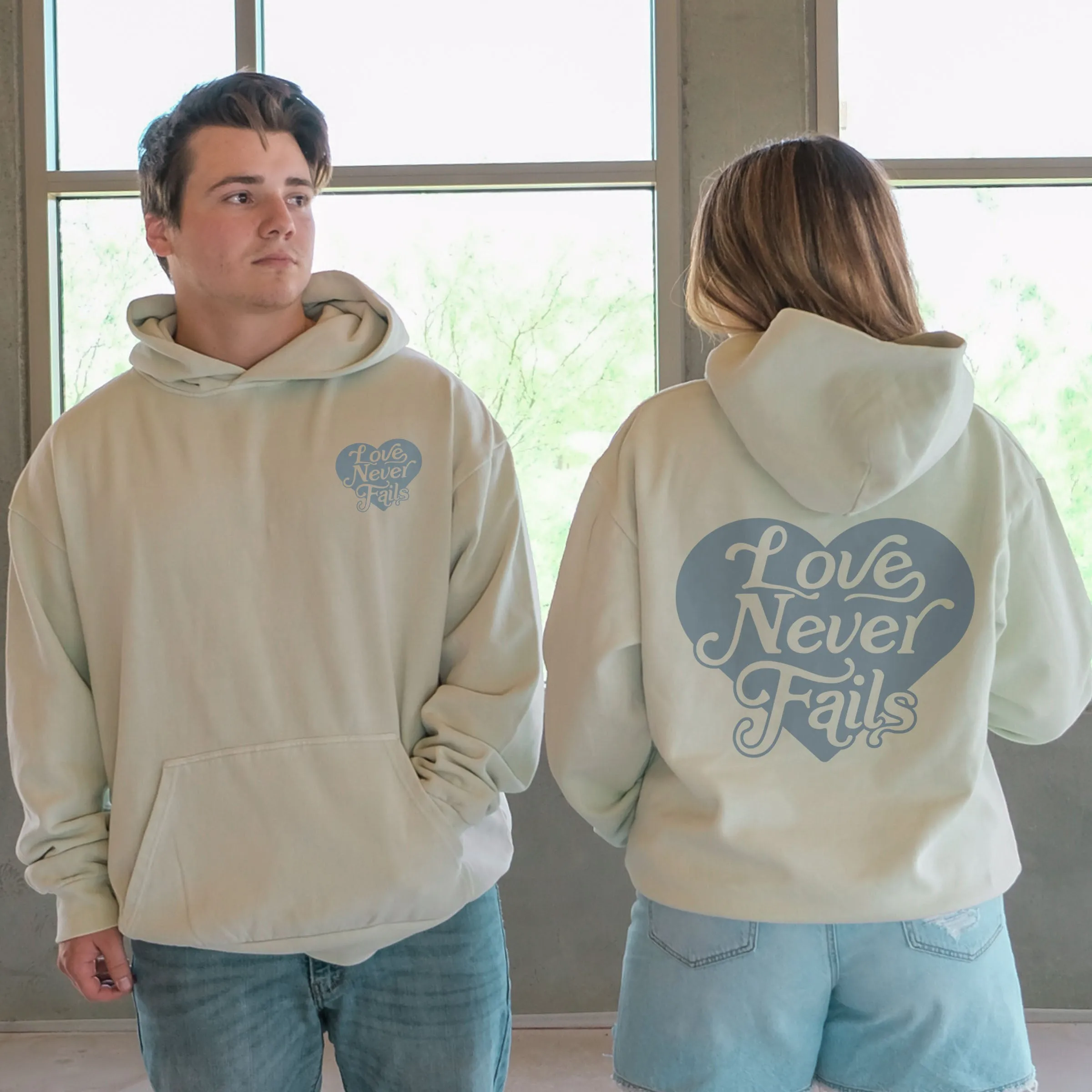 Love Never Fails Pullover Hoodie