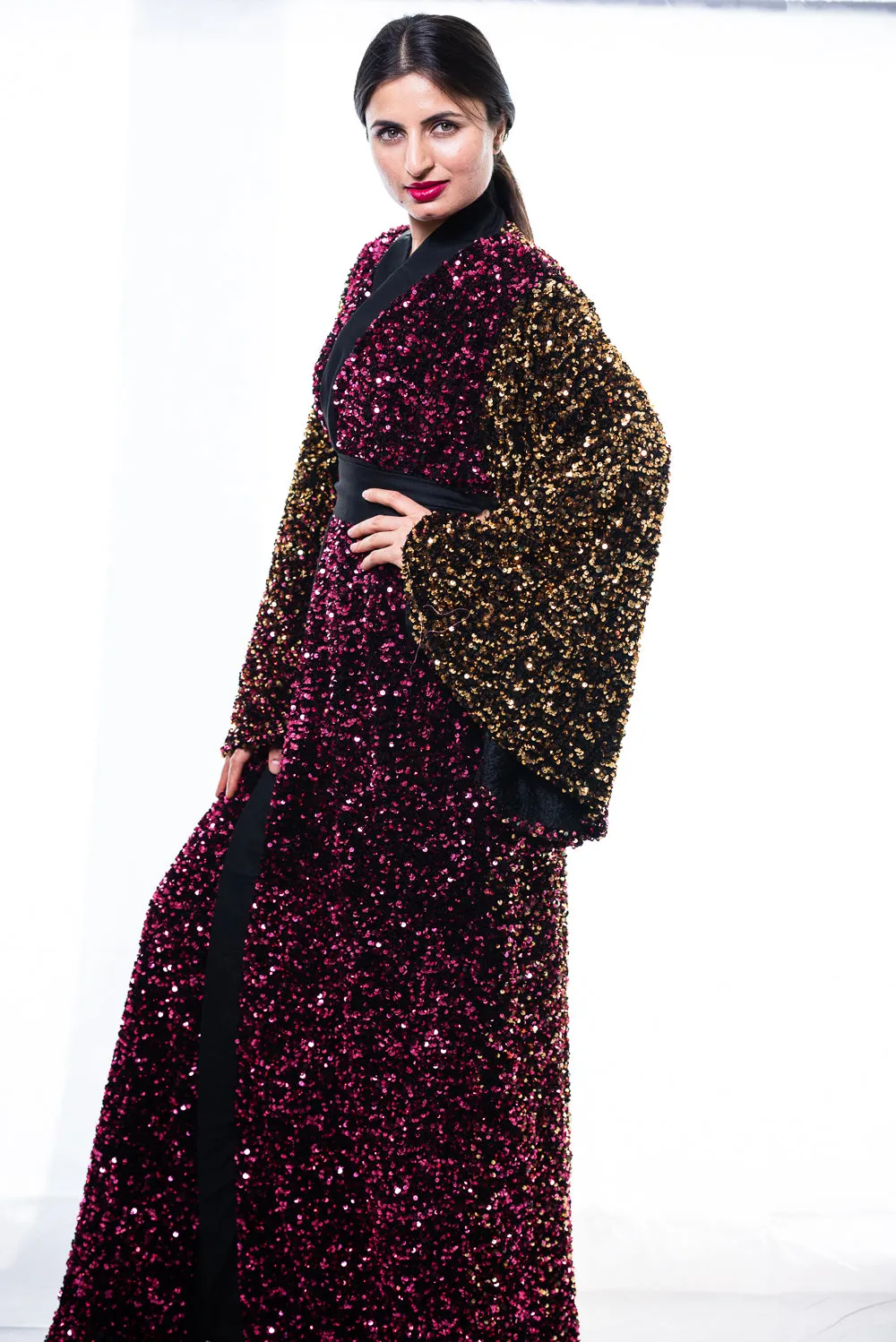 Lynzie Sequin kimono